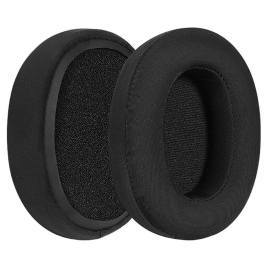 2pcs Ice Silk Cloth Earphone Replacement Earpads Pads For Skullcandy Crusher Wireless / Crusher Evo(Black) - Earmuff & Pad by buy2fix | Online Shopping UK | buy2fix