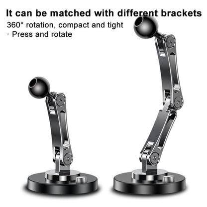 17mm Universal Ball 360 Degree Rotating Adhesive Car Holder Base, Type:3-folding - Universal Car Holders by buy2fix | Online Shopping UK | buy2fix