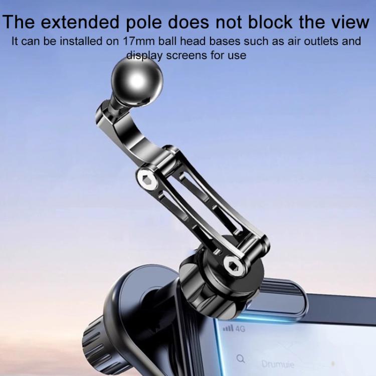 17mm Universal Ball Air Vent Car Holder Base - Universal Car Holders by buy2fix | Online Shopping UK | buy2fix