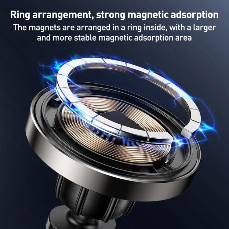 Yesido DS30 2 in 1 15W Wireless Charging Car Desktop Stand(Black) - Wireless Charger Holders by Yesido | Online Shopping UK | buy2fix