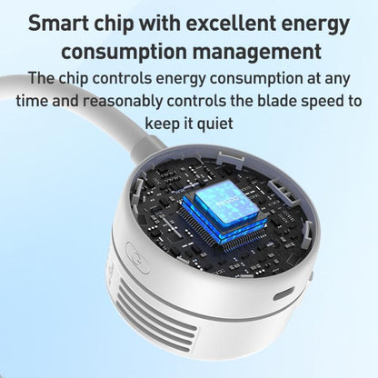 Yesido YF17 Portable Surround Neck Fan(Grey White) - Electric Fans by Yesido | Online Shopping UK | buy2fix