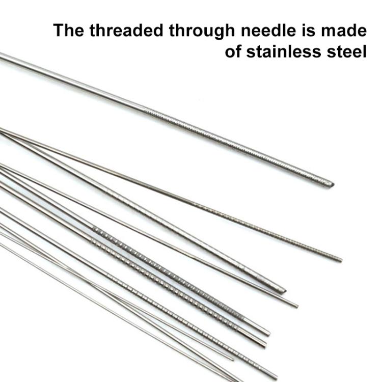 10 Set Welding High Density Stainless Steel Through Needle - Others by buy2fix | Online Shopping UK | buy2fix