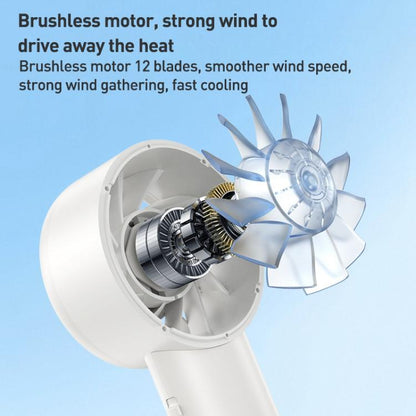 Yesido YF18 Handheld Ice Compress Brushless High Speed ??Fan(Beige) - Electric Fans by Yesido | Online Shopping UK | buy2fix