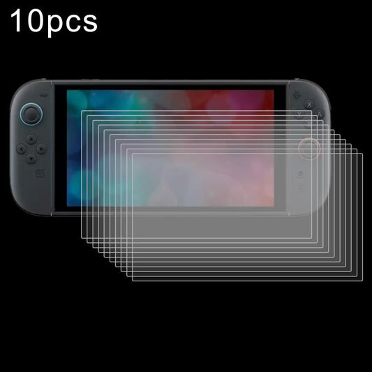 For Nintendo Switch 2 10pcs 0.26mm 9H 2.5D Tempered Glass Film - Tempered Glass by buy2fix | Online Shopping UK | buy2fix