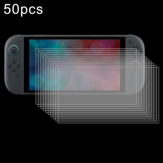 For Nintendo Switch 2 50pcs 0.26mm 9H 2.5D Tempered Glass Film - Tempered Glass by buy2fix | Online Shopping UK | buy2fix