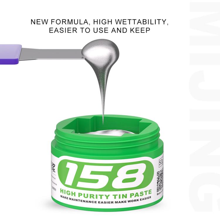 Mijing High Purity Tin Paste, Model:158 - Soldering Paste by MIJING | Online Shopping UK | buy2fix