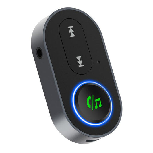 BR10 Car Bluetooth AUX Receiver Bluetooth Audio Adapter(Black) - Bluetooth Adapters by buy2fix | Online Shopping UK | buy2fix