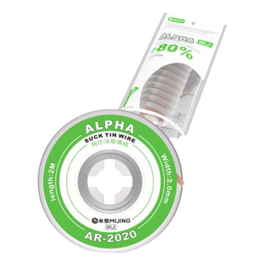 Mijing 10 in 1 Motherboard IC Chip Cleaning Alpha Tin-Absorbing Wire, Model:AR-2020 - Welding Wire by MIJING | Online Shopping UK | buy2fix