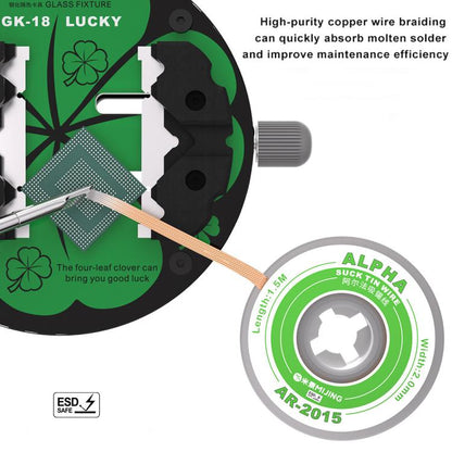 Mijing 10 in 1 Motherboard IC Chip Cleaning Alpha Tin-Absorbing Wire, Model:AR-2015 - Welding Wire by MIJING | Online Shopping UK | buy2fix