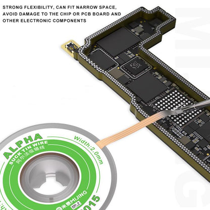 Mijing 10 in 1 Motherboard IC Chip Cleaning Alpha Tin-Absorbing Wire, Model:AR-2020 - Welding Wire by MIJING | Online Shopping UK | buy2fix