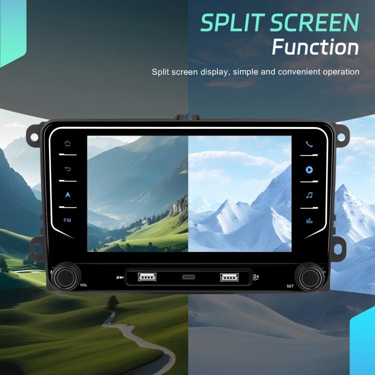 For Volkswagen Android 15 7 inch Wireless CarPlay Car Player Central Control Navigation Machine, Specification:Standard - Car MP3 & MP4 & MP5 by buy2fix | Online Shopping UK | buy2fix