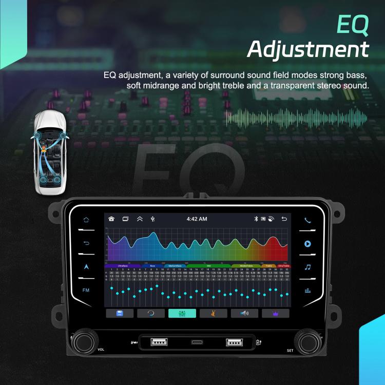 For Volkswagen Android 15 7 inch Wireless CarPlay Car Player Central Control Navigation Machine, Specification:Standard - Car MP3 & MP4 & MP5 by buy2fix | Online Shopping UK | buy2fix