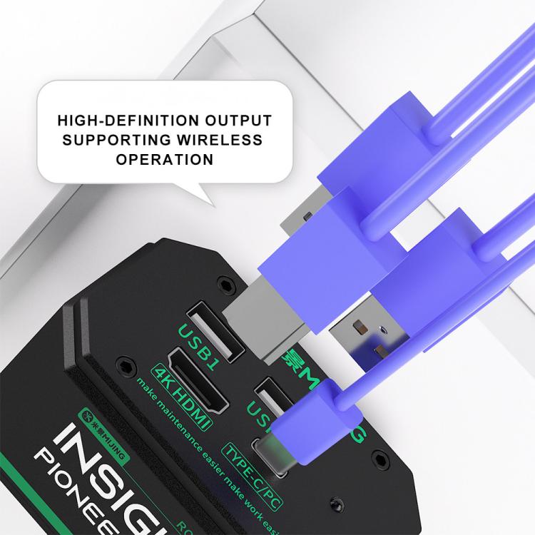 Mijing RC12-4K Ultra HD Independent Thermal Imaging Connected Most Microscope - Microscope Magnifier Series by MIJING | Online Shopping UK | buy2fix