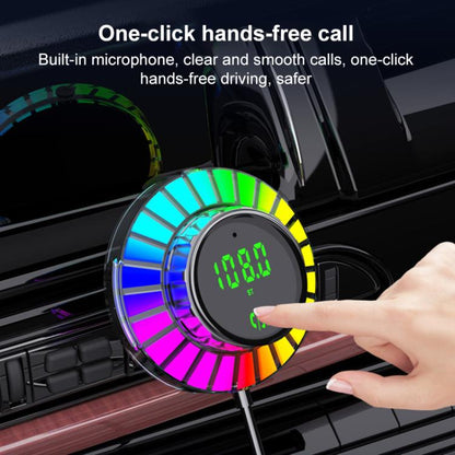 BC96 Car Bluetooth Hands-free Calling PD48W Fast Charging(Black) - Bluetooth Car Kits by buy2fix | Online Shopping UK | buy2fix