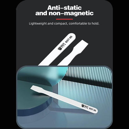 BEST BST-86 Multifunctional Anti-static Anti-magnetic BGA Ceramic Tin Scraper - Dust Remove Tool by BEST | Online Shopping UK | buy2fix