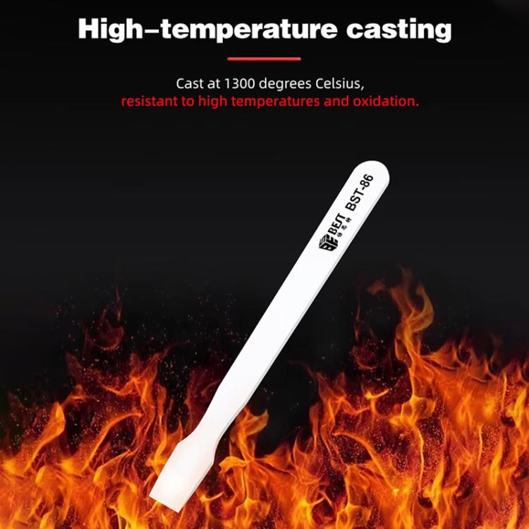 BEST BST-86 Multifunctional Anti-static Anti-magnetic BGA Ceramic Tin Scraper - Dust Remove Tool by BEST | Online Shopping UK | buy2fix