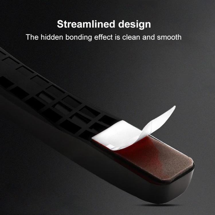 4pcs / Set Car Door Anti-collision Rubber Strip(White) - Anti Collision Sticker by buy2fix | Online Shopping UK | buy2fix