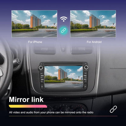 For Dacia Android 15 7 inch Wireless CarPlay Car Player Car Central Control Navigation Machine, Specification:Standard - Car MP3 & MP4 & MP5 by buy2fix | Online Shopping UK | buy2fix