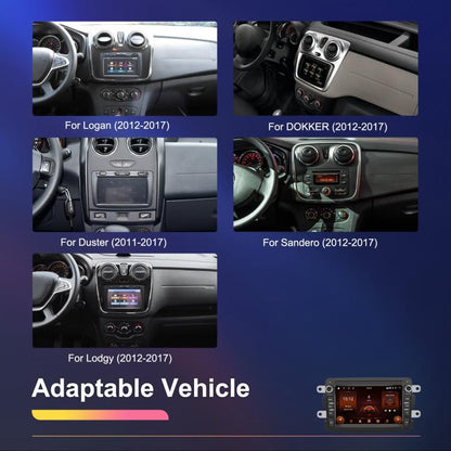 For Dacia Android 15 7 inch Wireless CarPlay Car Player Car Central Control Navigation Machine, Specification:Standard - Car MP3 & MP4 & MP5 by buy2fix | Online Shopping UK | buy2fix