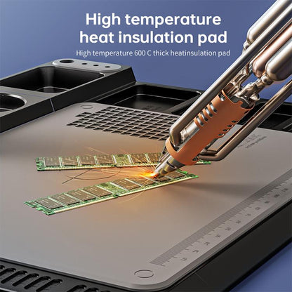 BEST BST-X16MP 7 inch IPS Screen 12MP Digital Microscope - Microscope Magnifier Series by BEST | Online Shopping UK | buy2fix