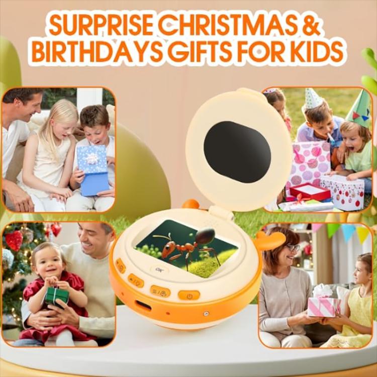 HM020F 2.0 inch IPS Screen Children Digital Electron Microscope - Digital Microscope by buy2fix | Online Shopping UK | buy2fix