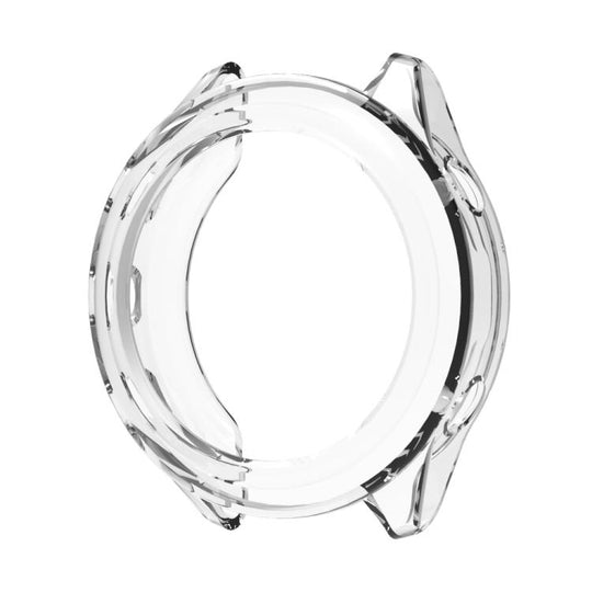 For Garmin Forerunner 570 47mm Half Coverage Hollow TPU Watch Protective Cover(Transparent)