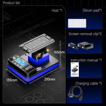 Mechanic Elite One 360 Rotating Screen Separate Machine Built-in Vacuum Pump, Plug:EU Plug - Separation Equipment by MECHANIC | Online Shopping UK | buy2fix