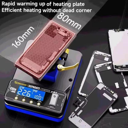 Mechanic Elite One 360 Rotating Screen Separate Machine Built-in Vacuum Pump, Plug:UK Plug - Separation Equipment by MECHANIC | Online Shopping UK | buy2fix