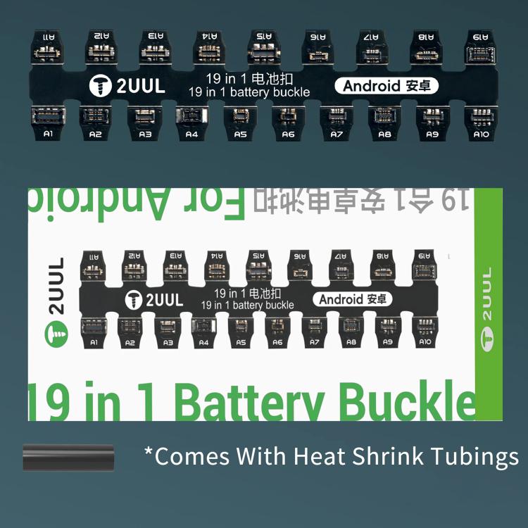 2uul PW06 19-in-1 Android Battery Buckle - Test Tools by 2UUL | Online Shopping UK | buy2fix