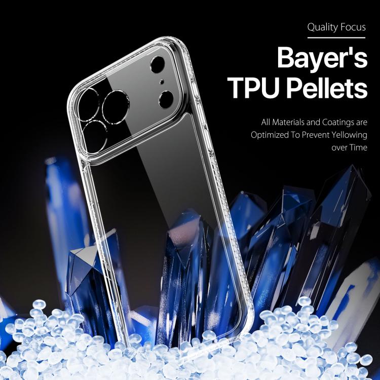 For iPhone 17 Pro DUX DUCIS Clin Series PC + TPU Phone Case(Transparent) - iPhone 17 Pro Cases by DUX DUCIS | Online Shopping UK | buy2fix