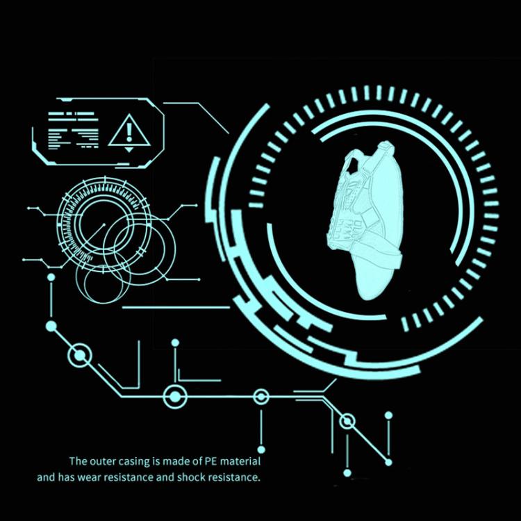 GHOST RACING GH-HJY08 Motorcycle Armor Vest Chest Protector Riding Hard Shell Clothes, Size:XL(Black) - Protective Gear by GHOST RACING | Online Shopping UK | buy2fix