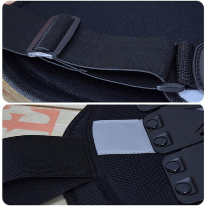 GHOST RACING GH-HJY08 Motorcycle Armor Vest Chest Protector Riding Hard Shell Clothes, Size:XL(Black) - Protective Gear by GHOST RACING | Online Shopping UK | buy2fix