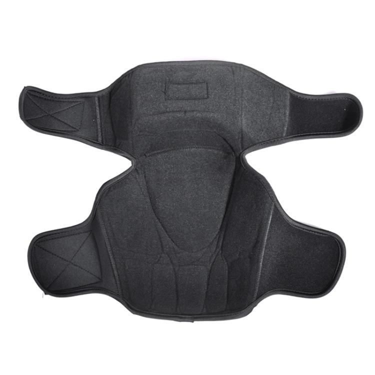 GHOST RACING GH-HX03 1 Pair Motorcycle Protective Gear Kevlar Racing Cold-proof Windproof Knee Pads, Model:No Plush Pad(Black) - Protective Gear by GHOST RACING | Online Shopping UK | buy2fix