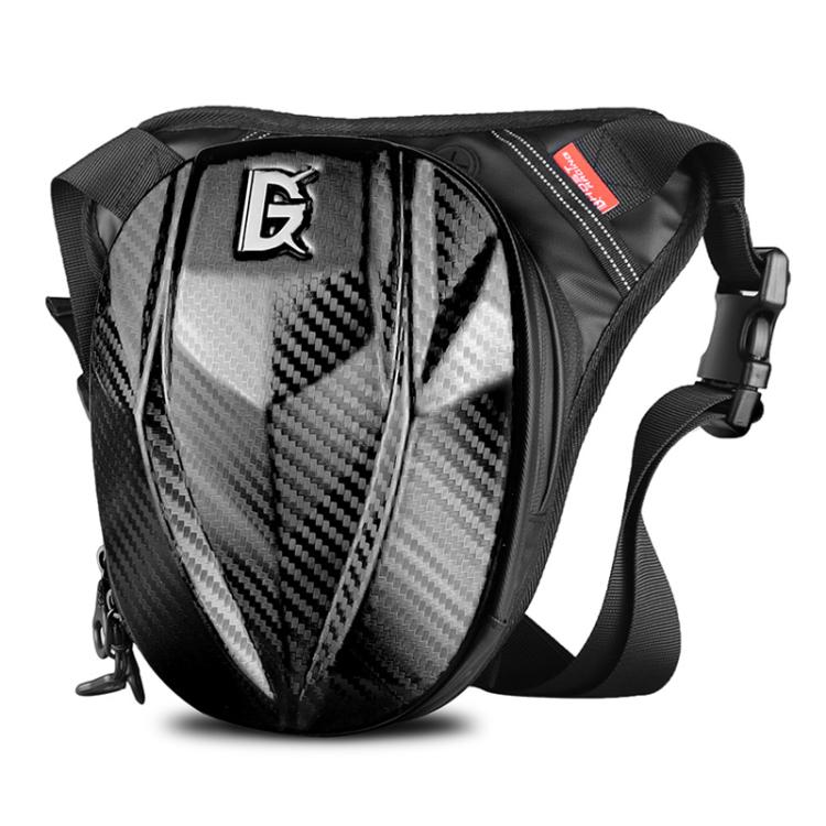 GHOST RACING GR-TB07 Motorcycle Riding Leg Bag Unisex Locomotive Travel Lure Bag(Black) - Bags & Luggages by GHOST RACING | Online Shopping UK | buy2fix