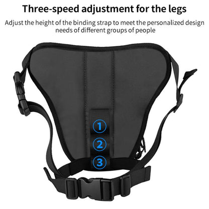 GHOST RACING GR-TB07 Motorcycle Riding Leg Bag Unisex Locomotive Travel Lure Bag(Black) - Bags & Luggages by GHOST RACING | Online Shopping UK | buy2fix