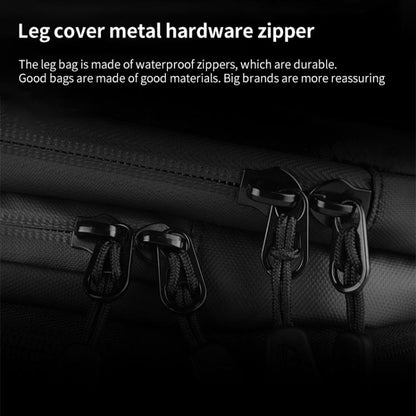 GHOST RACING GR-TB07 Motorcycle Riding Leg Bag Unisex Locomotive Travel Lure Bag(Black) - Bags & Luggages by GHOST RACING | Online Shopping UK | buy2fix