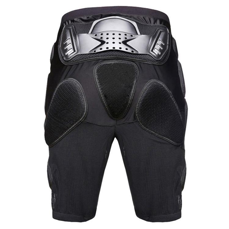 GHOST RACING K062 Off-road Motorcycle Armor Pants Racing Riding Anti-fall Hip Protector, Size:XL(Black) - Protective Gear by GHOST RACING | Online Shopping UK | buy2fix