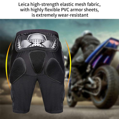GHOST RACING K062 Off-road Motorcycle Armor Pants Racing Riding Anti-fall Hip Protector, Size:S(Black) - Protective Gear by GHOST RACING | Online Shopping UK | buy2fix