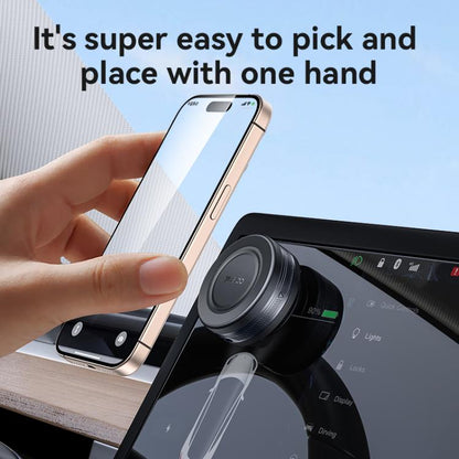 Yesido C223 Electric Vacuum Suction Cup MagSafe Car Mount(Black) - Universal Car Holders by Yesido | Online Shopping UK | buy2fix