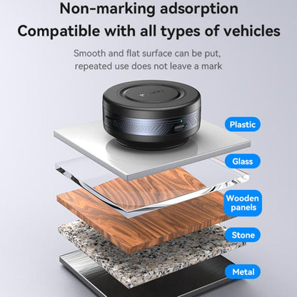 Yesido C223 Electric Vacuum Suction Cup MagSafe Car Mount(Black) - Universal Car Holders by Yesido | Online Shopping UK | buy2fix