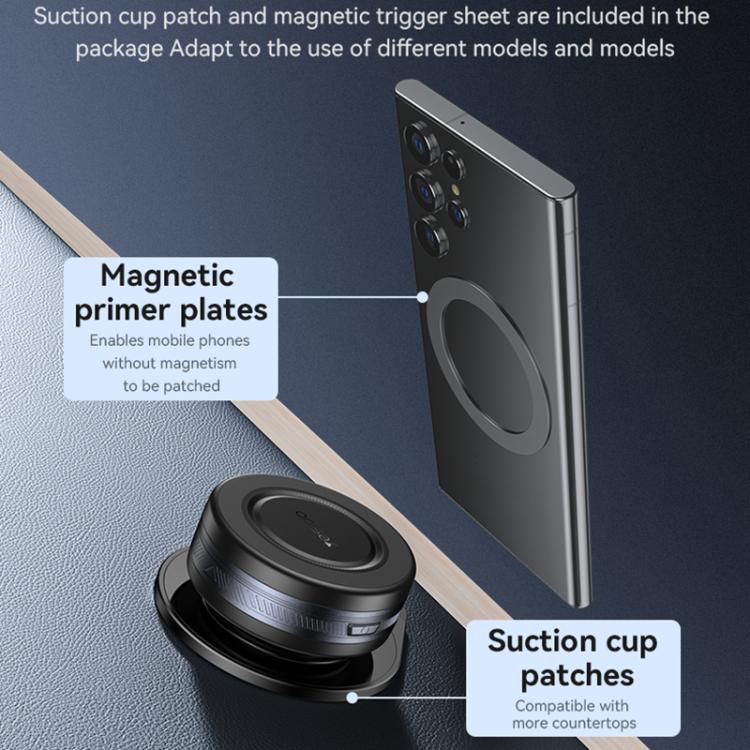 Yesido C223 Electric Vacuum Suction Cup MagSafe Car Mount(Black) - Universal Car Holders by Yesido | Online Shopping UK | buy2fix