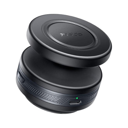 Yesido C224 Electric Vacuum Suction Cup MagSafe Car Mount with 360 Degree Rotating Base(Black) - Universal Car Holders by Yesido | Online Shopping UK | buy2fix