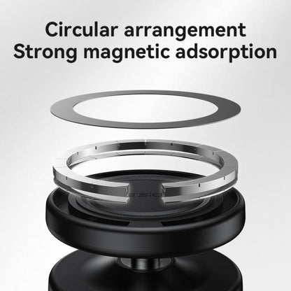 Yesido C224 Electric Vacuum Suction Cup MagSafe Car Mount with 360 Degree Rotating Base(Black) - Universal Car Holders by Yesido | Online Shopping UK | buy2fix