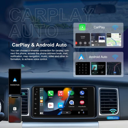 For Toyota COROLLA Android 15 7 inch Wireless CarPlay Car Player Car Central Control Navigation Machine, Specification:Standard+AHD+Microphone - Car MP3 & MP4 & MP5 by buy2fix | Online Shopping UK | buy2fix