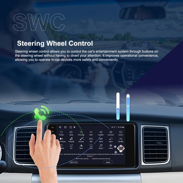 For Toyota COROLLA Android 15 7 inch Wireless CarPlay Car Player Car Central Control Navigation Machine, Specification:Standard - Car MP3 & MP4 & MP5 by buy2fix | Online Shopping UK | buy2fix