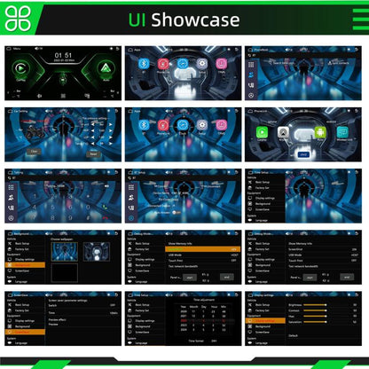 6 inch Motorcycle Wireless CarPlay and Android Auto Display Screen Navigator(Black) - Electrical Instruments by buy2fix | Online Shopping UK | buy2fix