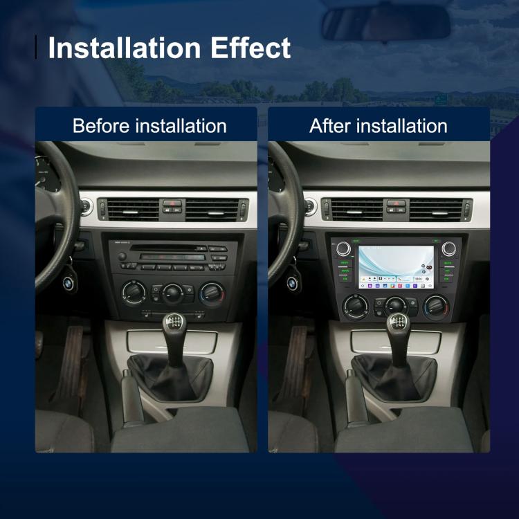 For BMW 3 Series E90 Android 15 7 inch Car CarPlay Car Navigation Reversing Image Integrated Machine, Specification:Standard - Car MP3 & MP4 & MP5 by buy2fix | Online Shopping UK | buy2fix