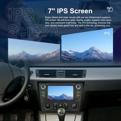 For BMW 3 Series E90 Android 15 7 inch Car CarPlay Car Navigation Reversing Image Integrated Machine, Specification:Standard - Car MP3 & MP4 & MP5 by buy2fix | Online Shopping UK | buy2fix