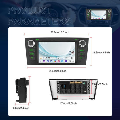 For BMW 3 Series E90 Android 15 7 inch Car CarPlay Car Navigation Reversing Image Integrated Machine, Specification:Standard - Car MP3 & MP4 & MP5 by buy2fix | Online Shopping UK | buy2fix
