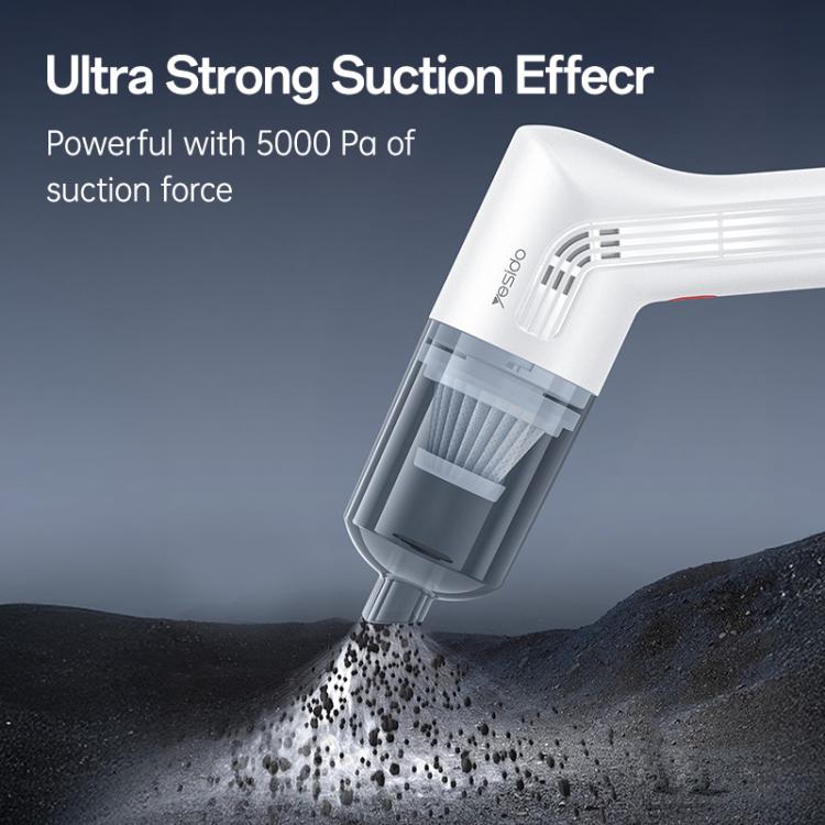 Yesido VC10 Car Portable Handheld Vacuum Cleaner(White) - Vacuum Cleaner by Yesido | Online Shopping UK | buy2fix